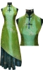 2-tone Chinese Fashion Long Dress / Qipao