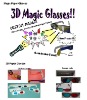 3D glasses,3D paper glasses,paper glasses