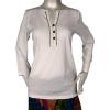 3/4 Sleeve Tunic Top w/Eyelet