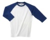 3/4 Sleeves Combination T-Shirt