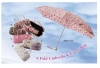 6 Fold Manual Umbrella With Imprinted Case
