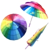 72 Ribs Rainbow 3 Layers Golf Umbrella