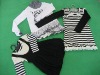 80%cotton20%spandex girl's dress