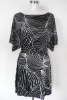 96% Polyester 4% Spandex Satin Dresses