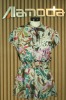AM963703 Silk Blouse Silk Chiffon Blouse Printed Blouse