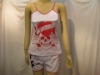 A set light pink  Women's " love kills slowly" basic Tank Top,brand fashion tank top,high quality wholesale, accept paypal