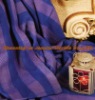 BF013-Herringbone Bamboo Fiber& Cotton Mixed Throw,Bamboo Fiber Throw, Bamboo Throw, Throw