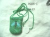 Beaded mobile phone bag