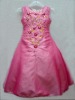 Beading and embroidered girl's dress