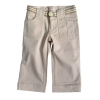 Belted flap pocket pants