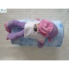 Blanket/printed poral fleece blanket