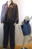 Blue color movement coverall