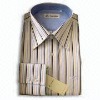 Business Shirt with a Striped Design, Made of 100% Yarn-dyed Cotton