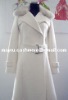 CASHMERE  COAT FUR(White)
