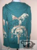 CASHMERE COAT PRINTED