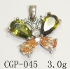 CGP-045  silver pendant