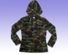 Camo fleece coat