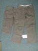 Cargo twill pants