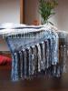 Check chenille  throw