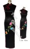 Chinese Embroidery Long Dress - Classic Peony