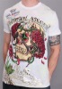 Christian audigier t-shirt, CA t-shirt,accept small order+drop ship