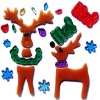 Christmas window sticker