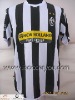 Club Soccer Jerseys, 2009/10 season Juventus Home White/Black Club Soccer Jerseys,Embroidery Logo club soccer jerseys
