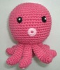 Crochet toys teddy octopus