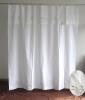 Curtain with Handmade Hemstitch Cutwork and Drawnwork
