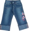 Denim Capri Jeans