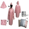 EVA adult raincoat (grid)