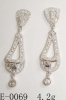 E-0069 silver earring