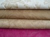 Embossed polyester suede fabric for sofa/bags