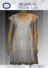 Embroidered dress garment