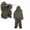 Ghillie Suit, Made with Heavy-duty Polyester Netting