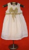 Girl's dress with hand embroidery &