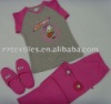 Girl's pyjamas+slippers