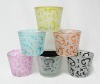 Glass Candle Holder