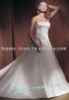 Good Silk Wedding Dress, Bridal Gown (Satin or Taffeta Crepe)