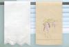 Guest Towel with Handmade Hemstitch, Drawnwork