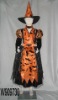 Halloween bat witch dress,