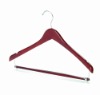 Hanger,Wooden Suit Hanger L7714M,Mahogany hanger,Suit wood hanger