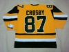 Hockey Penguins #87 Sindey Crosby Premier yellow Jersey accept paypal and drop ship