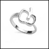 Hot Sell!!silver ornament,finger rings jewelry,fashion rings
