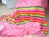 Jacquard cotton blanket