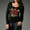 Keyhole Twist Top T-Shirt