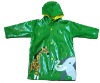 Kids Pu Raincoat(rain poncho, rain hats, rain jacket)