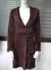 Knitted Sheared Rabbit Fur Coat