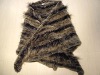 Knitted rabbit scarf