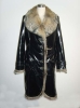 LG6089 leather coat